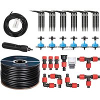 Start Set Gewächshaus Bewässerung Bewässerungssystem inkl. 50 m ldpe Verlegerohr 16 mm, 6x Tropfer 8l/h, HTB-10-B-50 - Holzbrink von HOLZBRINK