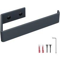 Toilettenpapierhalter Anthrazit matt 164x72 mm Klopapierhalter mit Wandmontage für Badezimmer, Toilette wc Papier Halterung zum Bohren - Holzbrink Toilettenpapierhalter Anthrazit matt 164x72 mm Klopapierhalter mit Wandmontage für Badezimmer, Toilette wc Papier Halterung zum Bohren - Holzbrink von HOLZBRINK