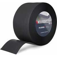 Holzbrink - Weichsockelleiste Schwarz Knickleiste ohne Klebestreifen, Material: pvc, 100x25mm, 15 Meter - Schwarz von HOLZBRINK