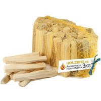 Holzbrx - Anfeuerholz Fichte/Kiefer 5dm³/3kg Sack - 30kg Paket von HOLZBRX