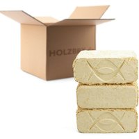 Holzbrx - ruf Lärchenholzbriketts 30kg Paket / Briketts für Kamin und Kaminofen, Holzbriketts Nadelholz von HOLZBRX