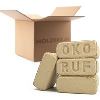 Holzbrx - ruf Buchenholzbriketts 30kg Paket / Briketts für Kamin und Kaminofen, Holzbriketts Hartholz von HOLZBRX