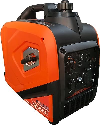 HOLZER H2000i Stromerzeuger/Inverter Technology/Leistung 2000W / 230V Spannung/USB Anschluß/Parallel Betrieb von HOLZER