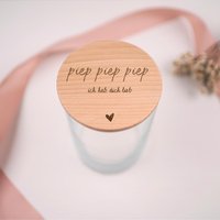 Vorratsglas „Piep Piep Ich Hab Dich Lieb" - Geschenk Mit Herz Süße Überraschung Im Glas Vorratsglas „Piep Piep Ich Hab Dich Lieb" - Geschenk Mit Herz Süße Überraschung Im Glas von HOLZKINO