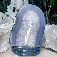 Kristall-Lampe Achat von HOLZKRISTALL