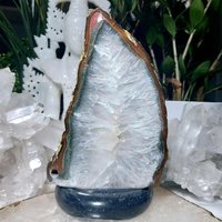 Kristall-Lampe Achat von HOLZKRISTALL