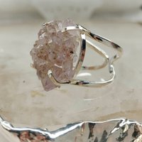 Ring Amethyst Cluster Ring Amethyst Cluster von HOLZKRISTALL