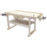 Holzmann - Werkbank WB160L inkl. 2 Metallbankhaken Werkbank Holzmann - Werkbank WB160L inkl. 2 Metallbankhaken Werkbank von HOLZMANN