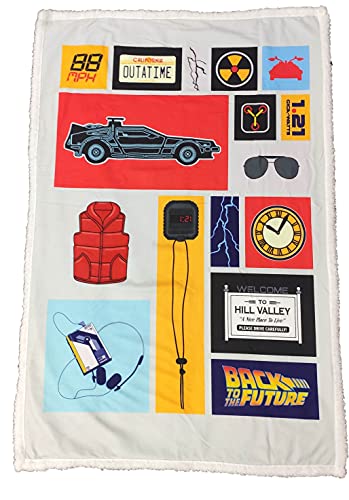 Hômadict Retour Vers Le Futur Plaid Sherpa von HÔMADICT