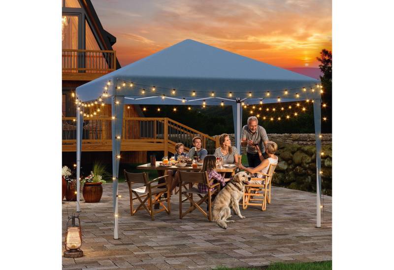 HOMALL Faltpavillon Faltbares Gartenzelt Gazebo 2*2/3*3 UV-Schutz 50+ Partyzelt pavillon, mit 4 Seitenteilen, (3*3 erhältlich in verschiedenen Ausführungen, mit und ohne Seitenwände, wasserdichtes und sonnengeschütztes Partyzelt) von HOMALL