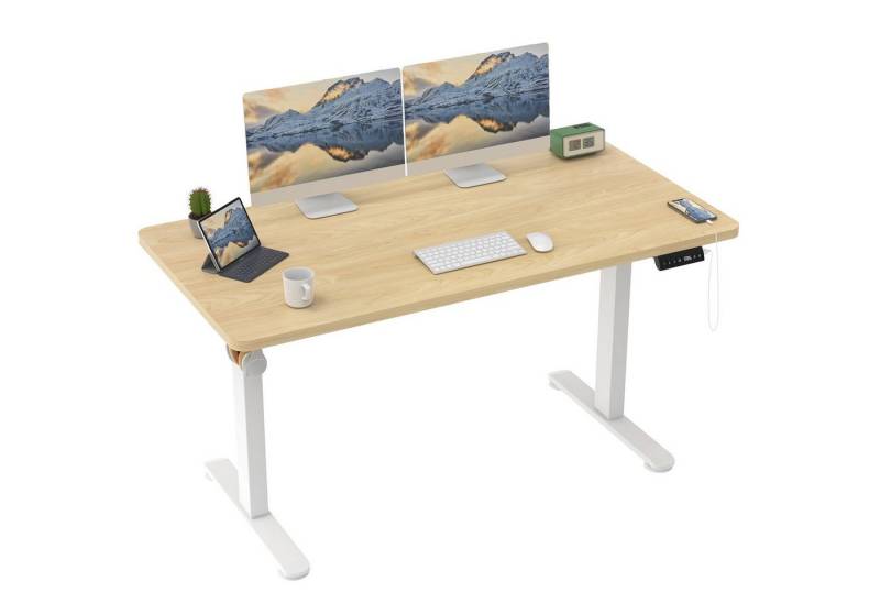 HOMALL Schreibtisch Höhenverstellbarer Elektrisch Schreibtisch mit Memory Funktion von HOMALL