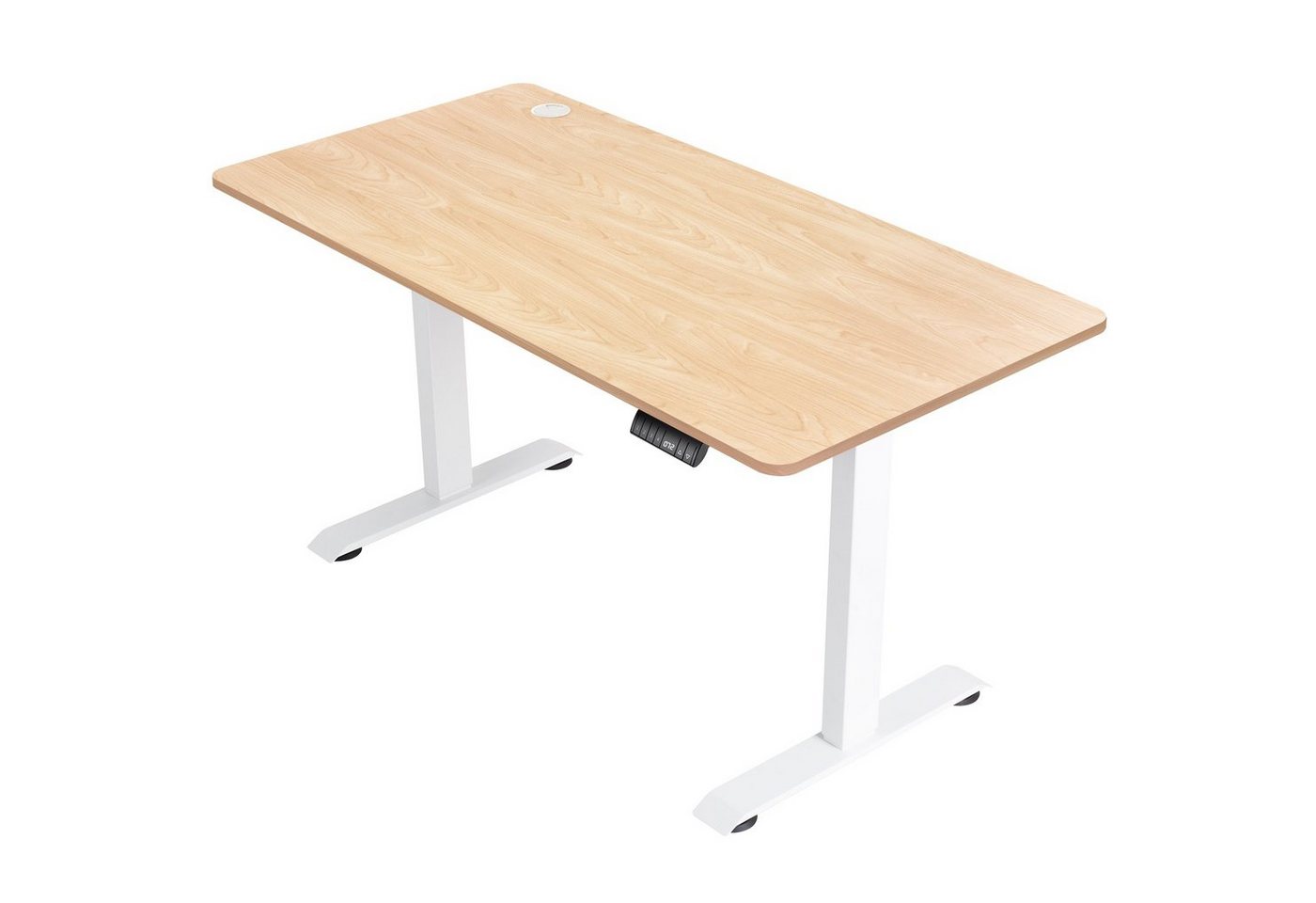 HOMALL Schreibtisch Höhenverstellbarer Schreibtisch elektrisch Eine komplette Tischplatte von HOMALL