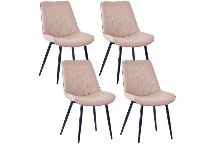HOMAVO Esszimmerstuhl YZ1 STUHL-SET 4 Stück in Lederlook oder Samt HOMAVO Esszimmerstuhl YZ1 STUHL-SET 4 Stück in Lederlook oder Samt von HOMAVO