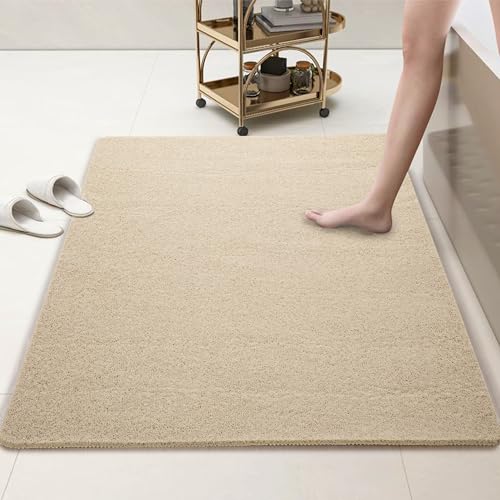 HOMBYS Extra große Duschmatte für Duschkabine, Badewanne, rutschfeste Badematte, Badezimmerzubehör, PVC-Luffa-Matten für Dusche und Badezimmer, schnell trocknend, Khaki HOMBYS Extra große Duschmatte für Duschkabine, Badewanne, rutschfeste Badematte, Badezimmerzubehör, PVC-Luffa-Matten für Dusche und Badezimmer, schnell trocknend, Khaki von HOMBYS