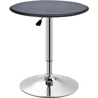 Bartisch Stehtisch Tresentisch für Wohnzimmer, Esszimmer, Schwarz Bartisch Stehtisch Tresentisch für Wohnzimmer, Esszimmer, Schwarz von HOMCOM