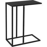 Beistelltisch Couchtisch in C-Form, Sofatisch Nachttisch mit Stahlgestell Beistelltisch Couchtisch in C-Form, Sofatisch Nachttisch mit Stahlgestell von HOMCOM