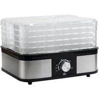Homcom - Dörrautomat Dörrgerät, 245 w, 35-70°C Temperaturregler, 5 Einlegefächer, Dehydrator, Obsttrockner für Lebensmittel, Fleisch, Obst, Gemüse, Homcom - Dörrautomat Dörrgerät, 245 w, 35-70°C Temperaturregler, 5 Einlegefächer, Dehydrator, Obsttrockner für Lebensmittel, Fleisch, Obst, Gemüse, von HOMCOM