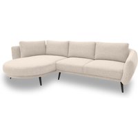 Ecksofa 200 020, Sofa in L-Form, Federkernpolsterung, 292 x 180 x 85 cm (BxTxH), beige   Aosom von HOMCOM