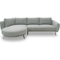 Ecksofa 200 020, Sofa in L-Form, Federkernpolsterung, 292 x 180 x 85 cm (BxTxH), grau   Aosom von HOMCOM