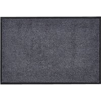 Fußmatte, Schmutzfangmatte, Fußabtreter, Türmatte, Sauberlaufmatte, waschbar, pflegeleicht und strapazierfähig, Anthrazit, 90 x 60 x 0,7 cm - Homcom Fußmatte, Schmutzfangmatte, Fußabtreter, Türmatte, Sauberlaufmatte, waschbar, pflegeleicht und strapazierfähig, Anthrazit, 90 x 60 x 0,7 cm - Homcom von HOMCOM