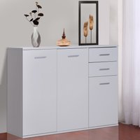 HOMCOM® Kommode Sideboard Schubladenkommode 106x35x76cm   Aosom von HOMCOM