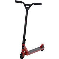 HOMCOM Pro Stunt Scooter  Tretroller für Freestyle Tricks, 100mm PU-Räder, für Kinder und Erwachsene, Alu, Rot  Aosom.de von HOMCOM