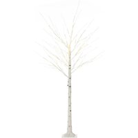 HOMCOM LED Lichterbaum 180 cm LED Baum mit 96 warmweißen LEDs, IP44 Innen und Außen Weihnachtsdeko in Birkenoptik künstlicher Weihnachtsbaum HOMCOM LED Lichterbaum 180 cm LED Baum mit 96 warmweißen LEDs, IP44 Innen und Außen Weihnachtsdeko in Birkenoptik künstlicher Weihnachtsbaum von HOMCOM