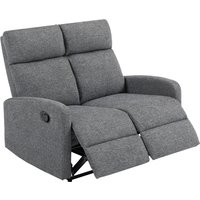 HOMCOM 2-Sitzer Relaxsessel Fernsehsessel Liegesessel mit Liegefunktion Sessel mit individuell verstellbarer Rückenlehne, TV Sessel mit Chenille-Optik für Schlafzimmer Wohnzimmer, Grau Aosom HOMCOM 2-Sitzer Relaxsessel Fernsehsessel Liegesessel mit Liegefunktion Sessel mit individuell verstellbarer Rückenlehne, TV Sessel mit Chenille-Optik für Schlafzimmer Wohnzimmer, Grau Aosom von HOMCOM