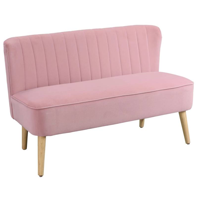 HOMCOM 2-Sitzer Sofa 117 x 56,5 x 77 cm von HOMCOM