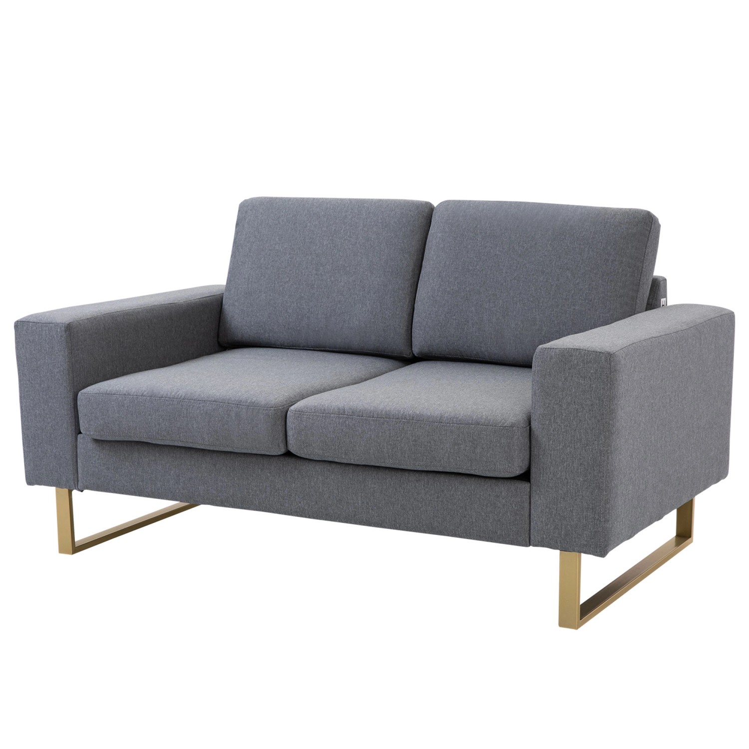 HOMCOM 2-Sitzer-Sofa Polstersofa mit Kissen Armlehne 145 x 82 x 78 cm HOMCOM 2-Sitzer-Sofa Polstersofa mit Kissen Armlehne 145 x 82 x 78 cm von HOMCOM