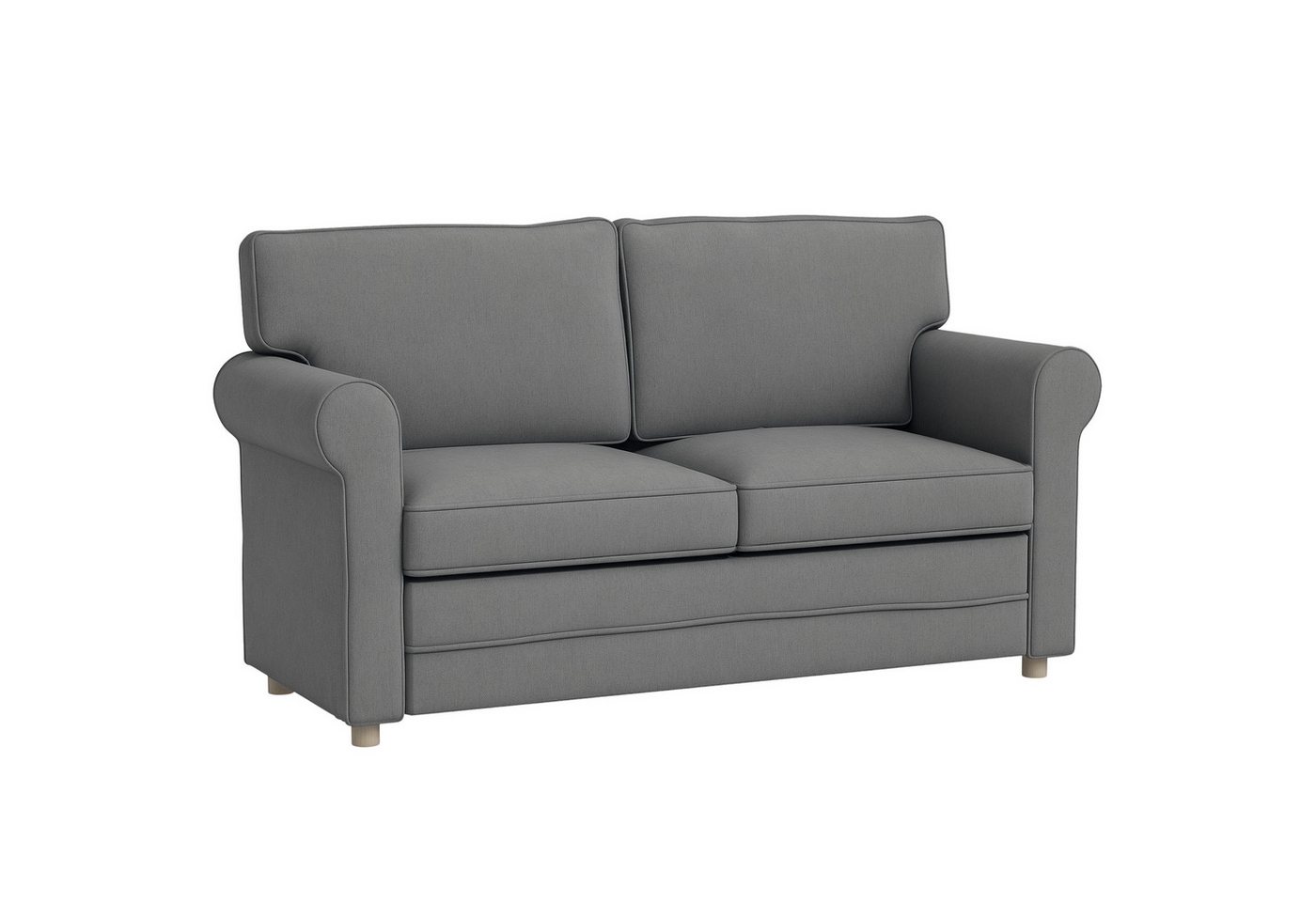 HOMCOM 2-Sitzer Sofa mit Armlehne Dick Gepolstert Doppelsofa, Couch 1 Teile, für Schlafzimmer Wohnzimmer, 150 x 74 x 86 cm, Dunkelgrau HOMCOM 2-Sitzer Sofa mit Armlehne Dick Gepolstert Doppelsofa, Couch 1 Teile, für Schlafzimmer Wohnzimmer, 150 x 74 x 86 cm, Dunkelgrau von HOMCOM