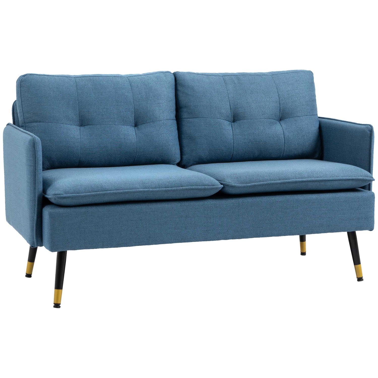 HOMCOM 2 Sitzer Sofa mit Dickem Kissen Leinenoptik HOMCOM 2 Sitzer Sofa mit Dickem Kissen Leinenoptik von HOMCOM