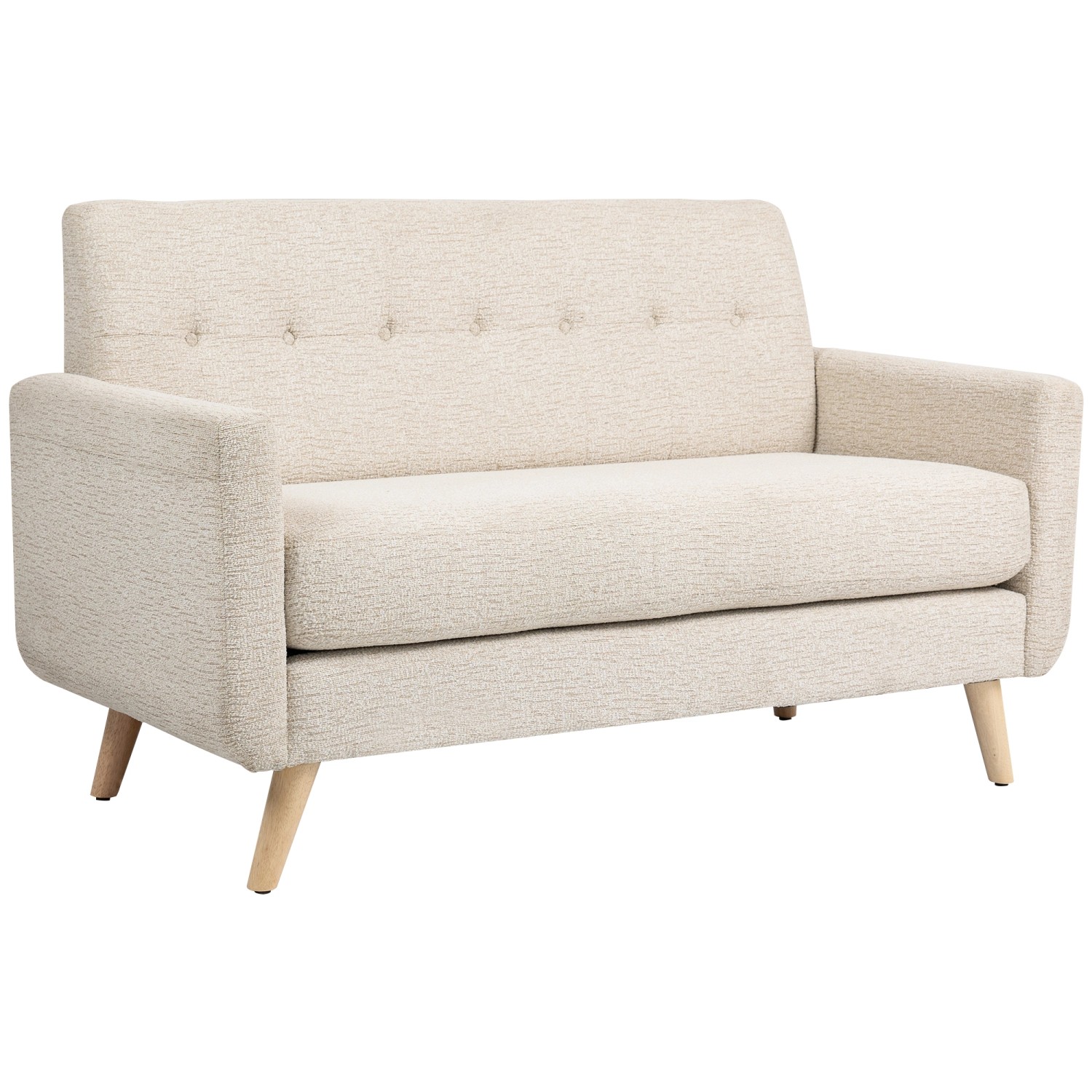 HOMCOM 2 Sitzer Sofa mit Dickem Sitz- und Rückenkissen HOMCOM 2 Sitzer Sofa mit Dickem Sitz- und Rückenkissen von HOMCOM