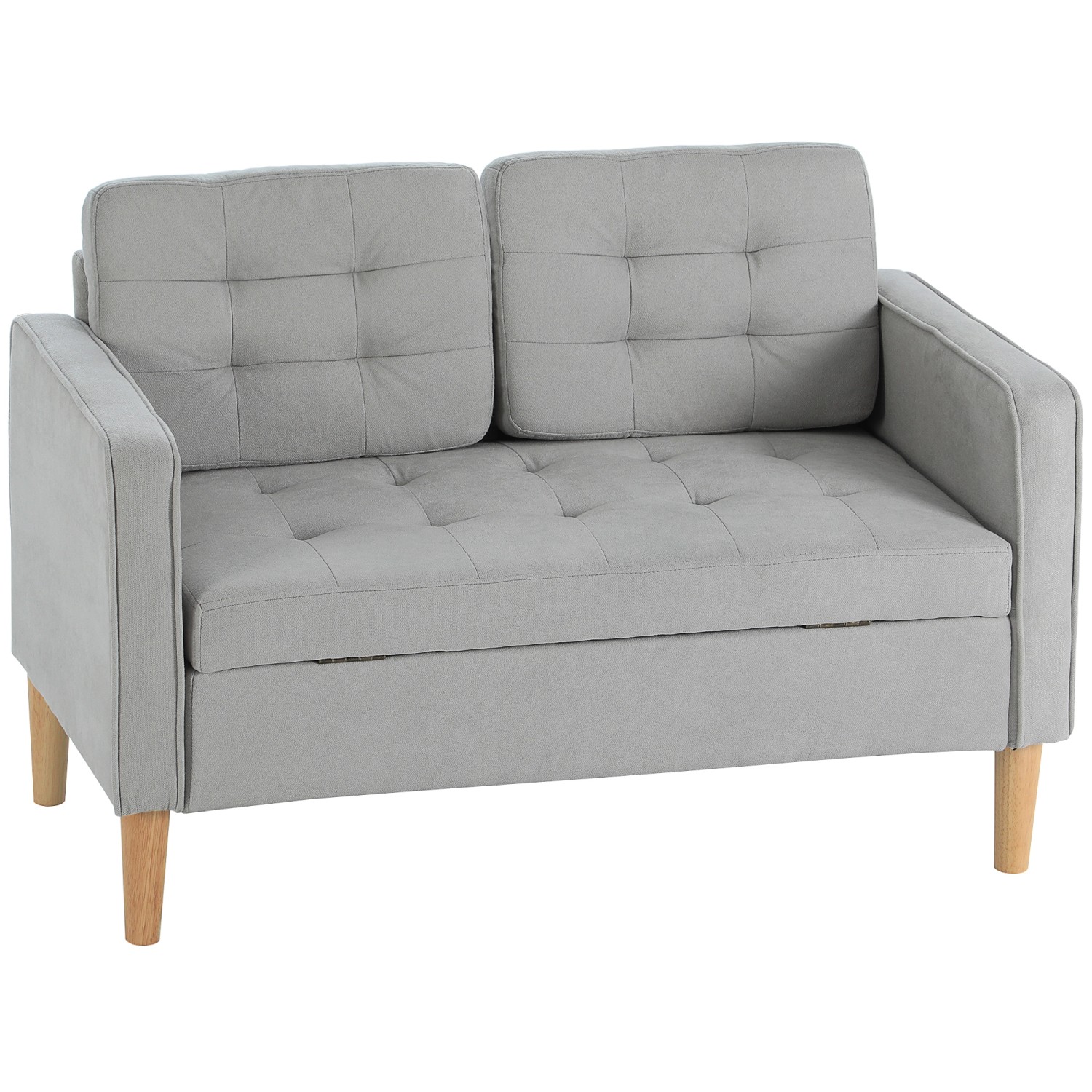 HOMCOM 2 Sitzer Sofa mit Stauraum HOMCOM 2 Sitzer Sofa mit Stauraum von HOMCOM