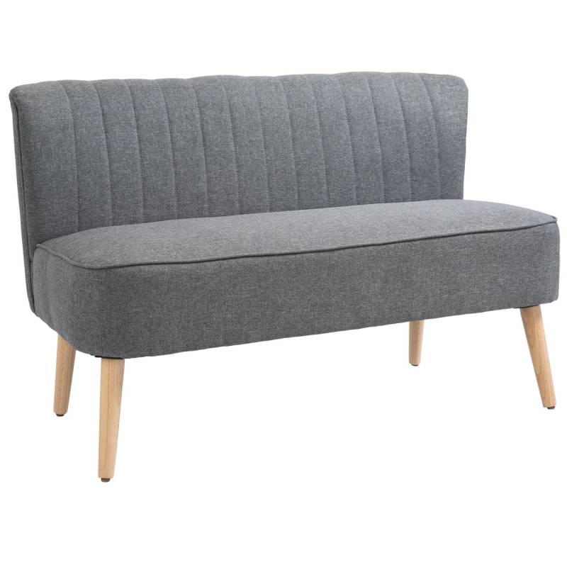 HOMCOM 2-Sitzer Stoffsofa von HOMCOM