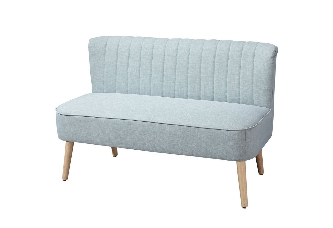 HOMCOM 2-Sitzer Zweisitzer, Loveseat mit Leinenoptik, Doppelsofa mit Holzbeine, Polstersofa 1 Teile, für Wohnzimmer, Grün HOMCOM 2-Sitzer Zweisitzer, Loveseat mit Leinenoptik, Doppelsofa mit Holzbeine, Polstersofa 1 Teile, für Wohnzimmer, Grün von HOMCOM