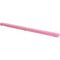 HOMCOM Schwebebalken 210 cm  Klappbarer Turnbalken für Indoor & Outdoor, Balance Beam bis 120 kg, Rosa  Aosom.de von HOMCOM