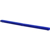 HOMCOM Schwebebalken  Turnbalken Indoor/Outdoor, klappbar, Balance Beam, bis 120 kg, Blau, 210 cm  Aosom.de von HOMCOM