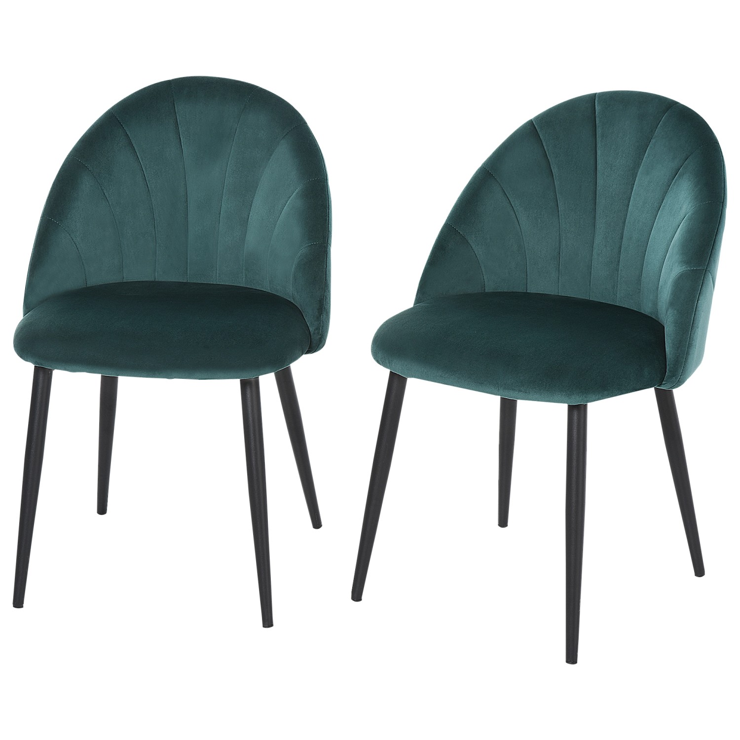 HOMCOM 2er Set Küchenstuhl mit Rückenlehne 52 x 54 x 79 cm HOMCOM 2er Set Küchenstuhl mit Rückenlehne 52 x 54 x 79 cm von HOMCOM