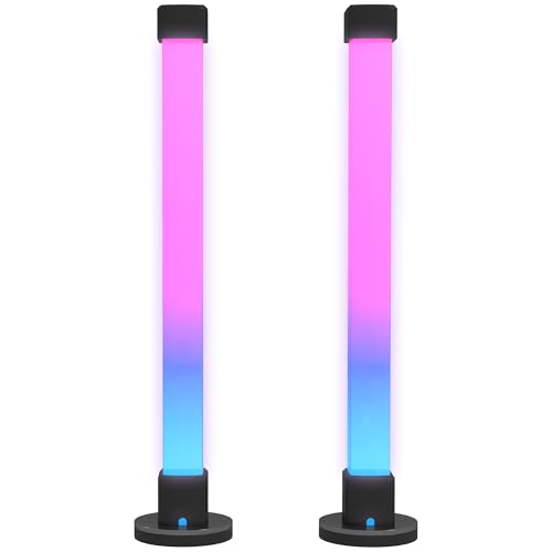 HOMCOM 2er-Set Tischlampe, Tischleuchte mit App- und Fernsteuerung, Musik-Synchronisation, Farb-Modi, Timer, Smart Nachttischlampe für Wohnzimmer, Spielzimmer, Weiß HOMCOM 2er-Set Tischlampe, Tischleuchte mit App- und Fernsteuerung, Musik-Synchronisation, Farb-Modi, Timer, Smart Nachttischlampe für Wohnzimmer, Spielzimmer, Weiß von HOMCOM