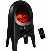 3 Modi Keramik Heizlüfter mit Timer 2000 W Elektroheizung mit LED-Flammen und -Display Raumheizkörper mit Überhitzungs- und Kippschutz mit Fernbedienung für Innen Wohnräume 33,7x25,5 x60,4cm 3 Modi Keramik Heizlüfter mit Timer 2000 W Elektroheizung mit LED-Flammen und -Display Raumheizkörper mit Überhitzungs- und Kippschutz mit Fernbedienung für Innen Wohnräume 33,7x25,5 x60,4cm von HOMCOM