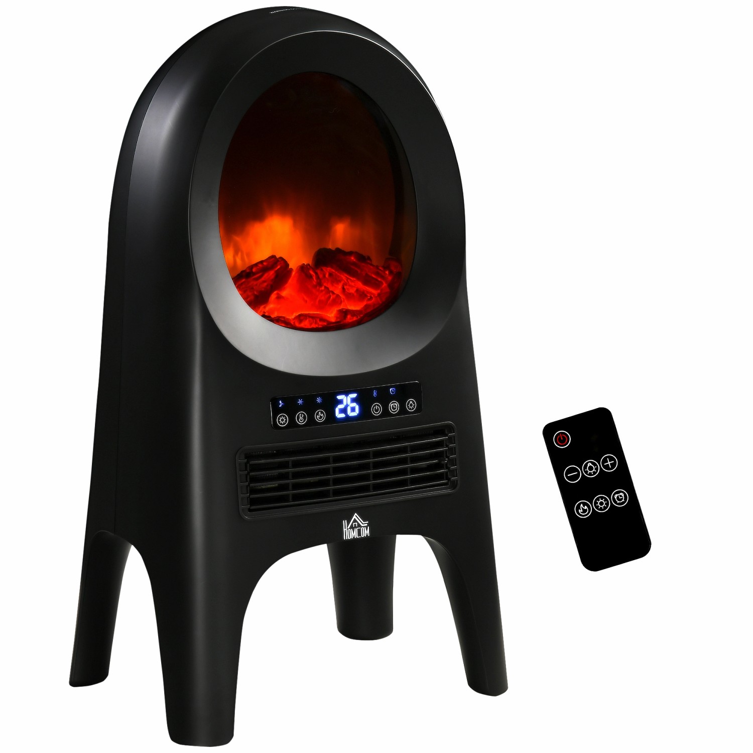 HOMCOM 3 Modi Keramik Heizlüfter mit Timer 2000 W HOMCOM 3 Modi Keramik Heizlüfter mit Timer 2000 W von HOMCOM