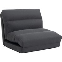 HOMCOM 3 in 1 Schlafsessel klappbar Schlafsofa mit Bettfunktion Leinenoptik, umwandelbar Gästebett Gepolstert Klappsessel Klappmatratze Bodensessel für Wohnzimmer Schlafzimmer Dunkelgrau Aosom HOMCOM 3 in 1 Schlafsessel klappbar Schlafsofa mit Bettfunktion Leinenoptik, umwandelbar Gästebett Gepolstert Klappsessel Klappmatratze Bodensessel für Wohnzimmer Schlafzimmer Dunkelgrau Aosom von HOMCOM