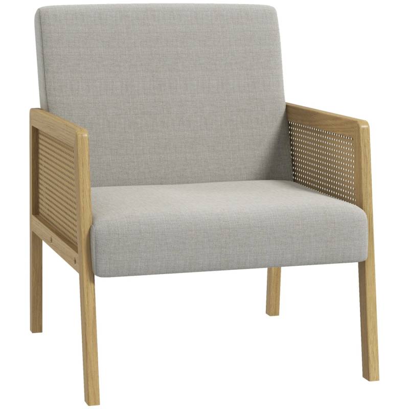 HOMCOM Akzentsessel mit Armlehne 65,5 x 72 x 78 cm von HOMCOM
