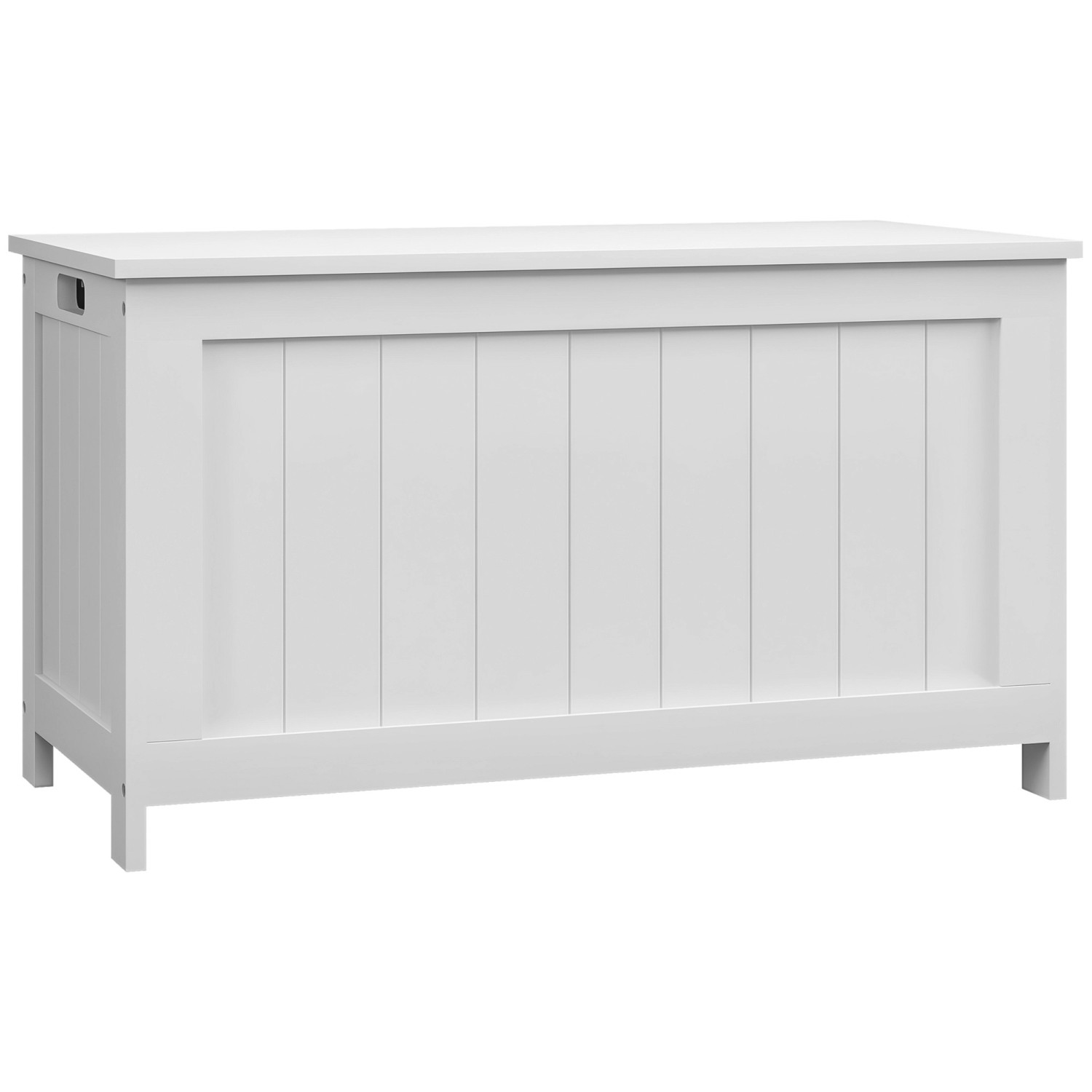 HOMCOM Aufbewahrungsbox mit Griff Weiß 81 x 40 x 46 cm HOMCOM Aufbewahrungsbox mit Griff Weiß 81 x 40 x 46 cm von HOMCOM