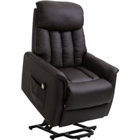 HOMCOM Aufstehsessel, BxH: 94 x 80 cm, Kunstleder - braun HOMCOM Aufstehsessel, BxH: 94 x 80 cm, Kunstleder - braun von HOMCOM