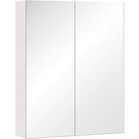 HOMCOM Bademöbel Spiegelschrank Badeschrank Hängeschrank Badezimmer Spiegel Schrank (75 x 60 x 15 cm)   Aosom von HOMCOM