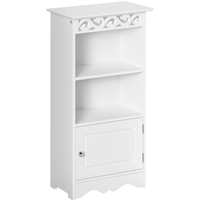 HOMCOM Badschrank Wäscheschrank Küchenschrank Lagerschrank MDF Weiß 40 x 23 x 80 cm Aosom HOMCOM Badschrank Wäscheschrank Küchenschrank Lagerschrank MDF Weiß 40 x 23 x 80 cm Aosom von HOMCOM