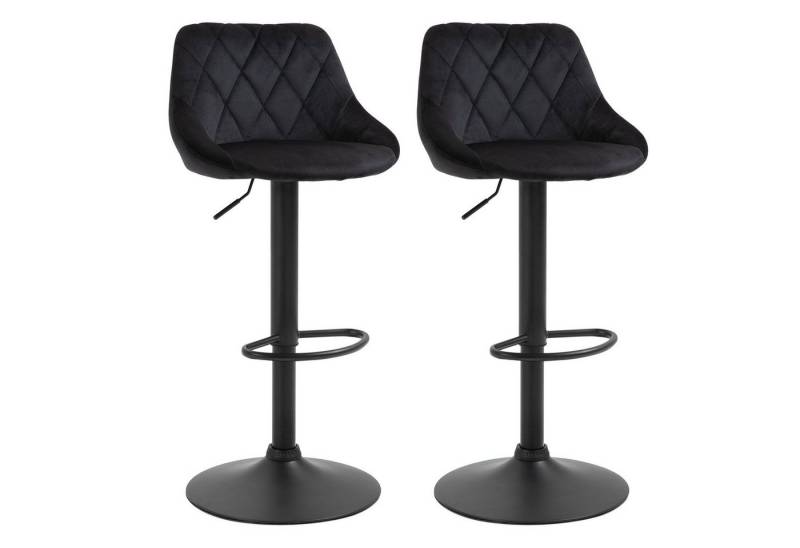 HOMCOM Barhocker Barhocker Höhenverstellbares Set von HOMCOM