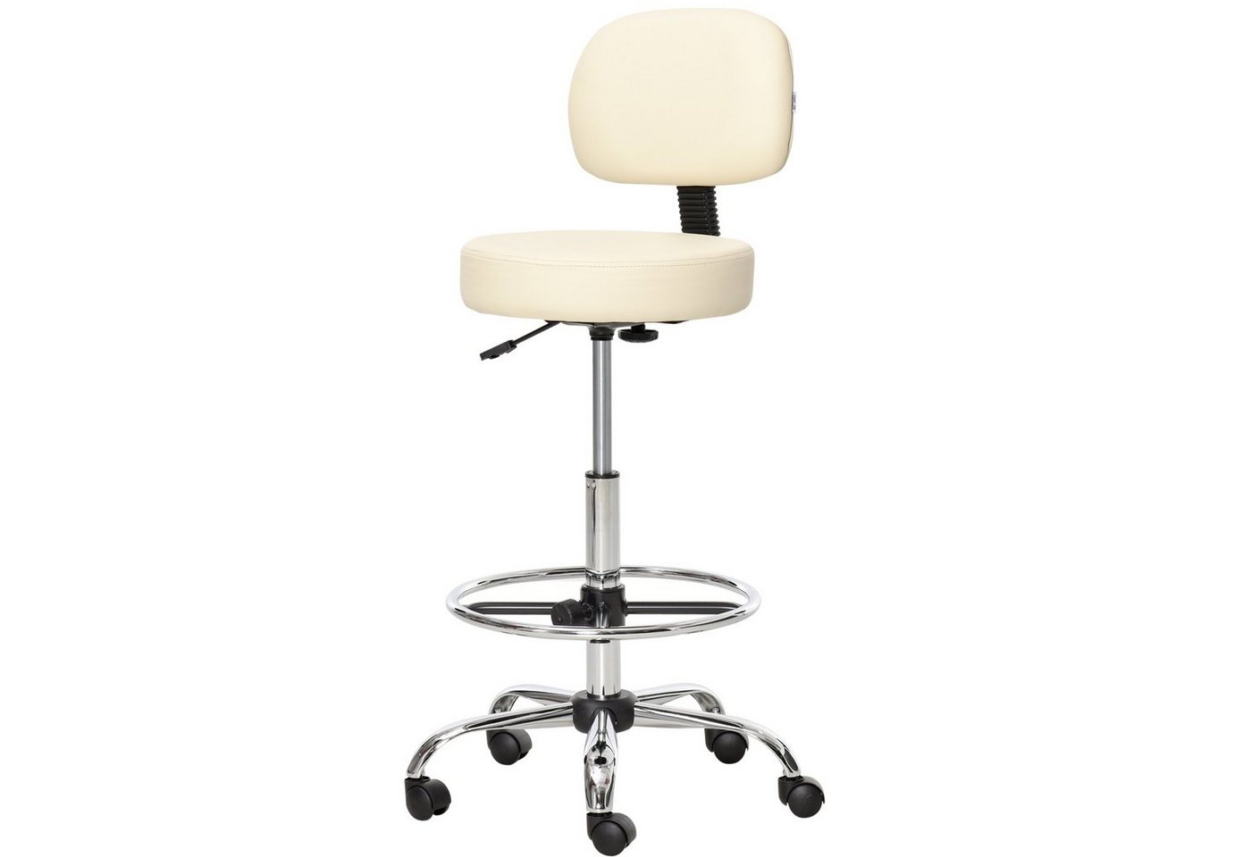 HOMCOM Barhocker Barhocker Modernes Design, 360°-Drehrollen HOMCOM Barhocker Barhocker Modernes Design, 360°-Drehrollen von HOMCOM